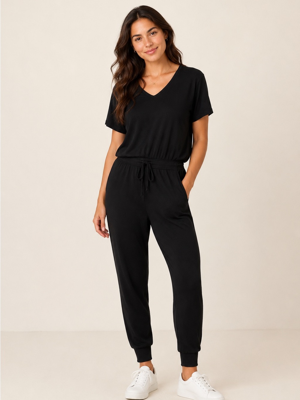 Knix cozy modal V neck jumpsuit
